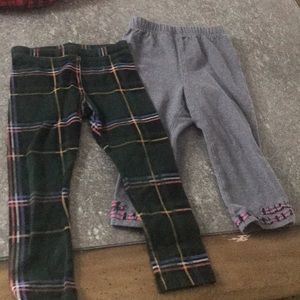 Lot of baby girl leggings. Like new